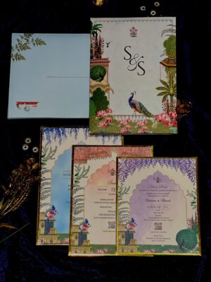 The Peacock Floral Book Set
